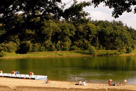 enjoy the beach and swimming