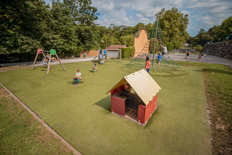 family playground and sports facilities