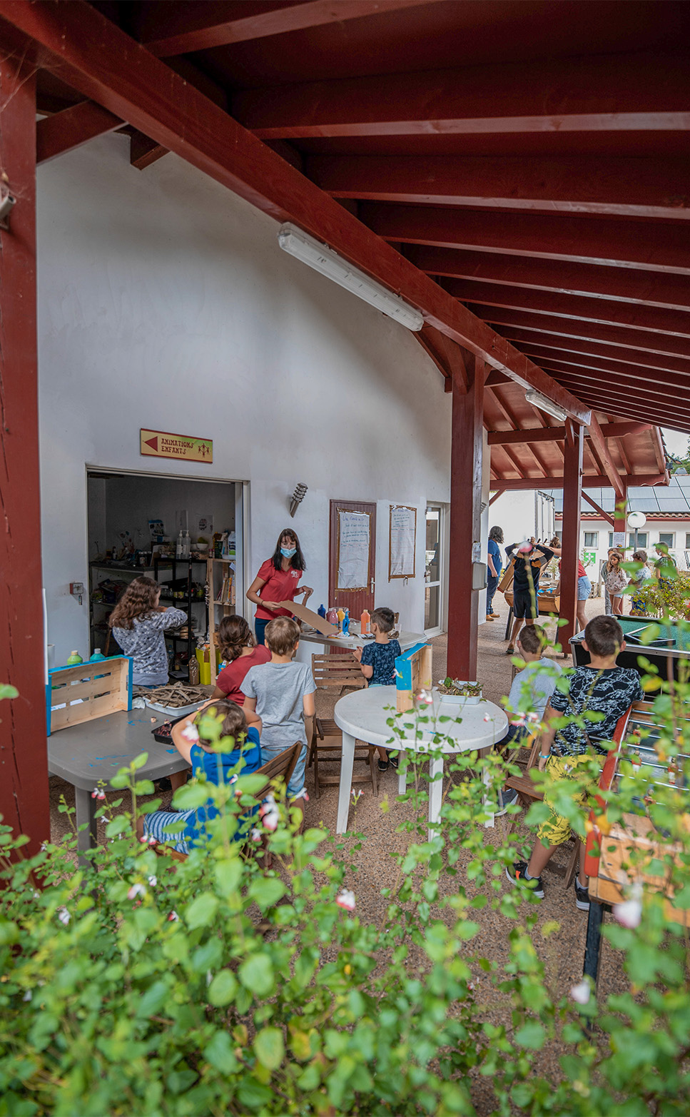 camping avec club enfants au pays basque