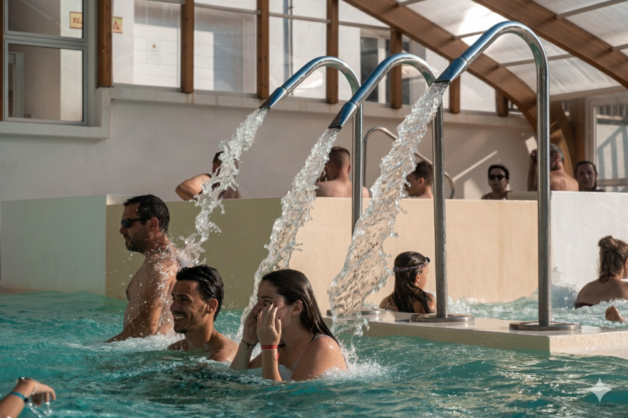 massage jets aquatic area