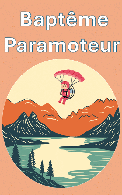 avontuurlijke paramotor eerste vlucht in saint pee sur nivelle