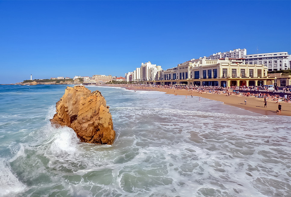 biarritz's grande plage