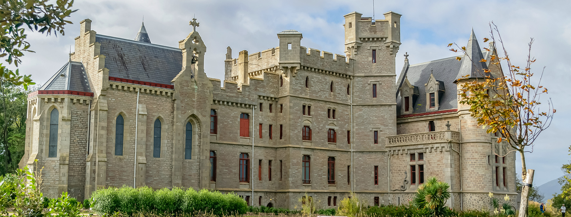 bezoek kasteel abbadia hendaye