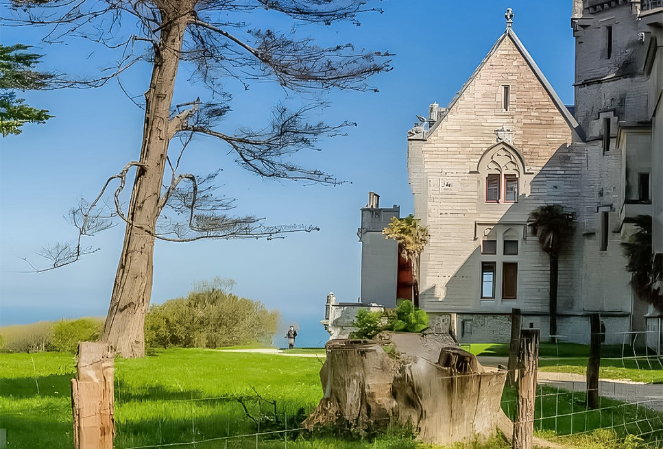 bezoek het chateau d'abbadia in hendaye