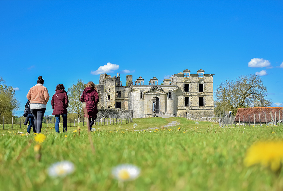 Besichtigung des Chateau de Gramont in Bidache